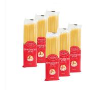 Savino Pasta - Lot 6x Pâtes Spaghetti n°71 cuisson express - Paquet 500g