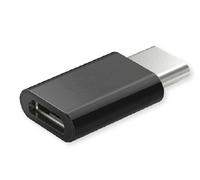 Savio AK-31 / B changeur de genre de câble Micro USB USB 3.1 Typ C Noir