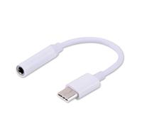 Savio AK-35 câble de téléphone portable Blanc 0,12 m USB C 3,5mm