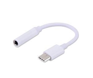 Savio AK-35 mobile phone cable White 0.12 m USB C 3.5mm câble de téléphone portable Blanc 0,12 m 3,5mm