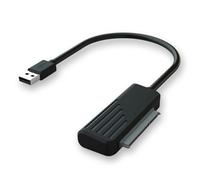 Savio AK-38 changeur de genre de câble SATA USB Type-A Noir