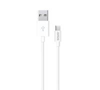 Savio CL-124 câble USB 2 m USB 2.0 USB A Micro-USB B Blanc