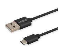 Savio CL-129 câble USB USB 2.0 2 m USB A USB C Noir