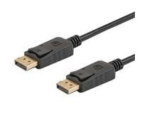 Savio CL-137 Câble DisplayPort (3 m), Noir