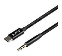 Adaptateur audio - video Savio - SAVKABELCL-187 - Câble USB-C vers mini-Jack