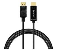 Savio CL-189 câble vidéo et adaptateur 1,5 m