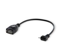 Savio CL-61 câble USB USB 2.0 USB A Micro-USB B Noir