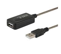 SAVIO CL-76 Câble USB 2.0 Type Am - USB 2.0 Type AF 5 M Noir