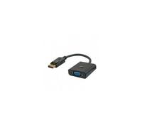 Savio CL-90 câble vidéo et adaptateur 0,2 m DisplayPort VGA (D-Sub) Noir