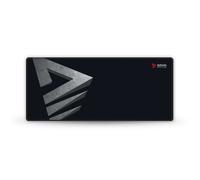 Savio Precision Control L - Tapis de souris gaming noir 700x300x3mm, base caoutchouc antidérapante, surface image, rebords cousus