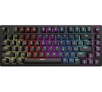 SAVIO SAVGK-Phenix Yellow Clavier Jouer USB RF Wireless Bluetooth QWERTY Anglais, Anglais américain Noir