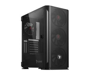 Savio SHADOW X2 unité centrale Midi Tower Noir