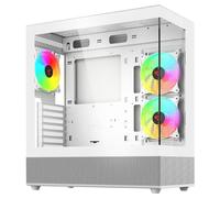 Savio SIGMA X1 WHITE unité centrale Cube Blanc