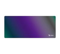 Savio Super Speed L Prism Edition - Tapis de Souris Gaming 700x300x3mm, Base Antidérapante, Rebords Cousus, Coloris Violet, Coins Anti-Enroulement