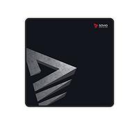 Savio Tapis de Souris de Jeu Precision Control - Tapis de Souris de Jeu avec Ourlet - Tapis de Souris de Jeu - Tapis de Souris pour Joueurs - 250 x 250 x 2 mm (S)