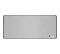 Savio Turbo Dynamic L Grey Edition - Tapis de souris gaming 700x300x3mm, Surface tissu ABS, Base antidérapante, Bords cousus