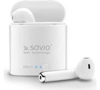Savio tws-01 casque d'écoute sans fil Bluetooth, blanc