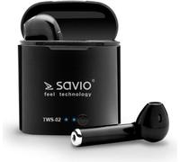 Savio tws-02 casque d'écoute sans fil Bluetooth, noir