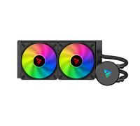 Savio VELOX-240-MM Kit Watercooling CPU 240mm, Compatible Intel LGA 775/115x/1200/1366/1700/2011/2066, TDP 250W, 2x120mm 900-1800 RPM, Noir, Aluminium/Cuivre