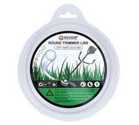 Savior Fil de débroussailleuse universel rond en nylon 1,2 mm x 50 m 1,2 mm pour parc, jardin, champ, pelouse, 1,2 mm x 50 m rond