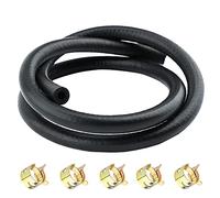 SAVITA 1 m Tuyau de Carburant avec 5 Pièces Collier de Serrage Tuyau D'essence Trousse à Outils pour Moteur Voiture Tracteur Petits Moteurs