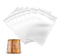 SAVITA 100pcs 13x18cm Sachet Plastique Adhesif Sachet Plastique Bonbon en Transparents Sacs D'emballage Transparents Auto-Adhésifs pour Bonbons Biscuit Boulangerie Collations Bijoux Artisanat
