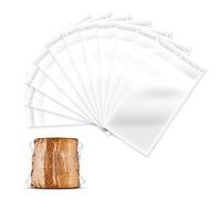 SAVITA 100pcs 8x13cm Sachet Plastique Adhesif Sachet Plastique Bonbon en Transparents Sacs D'emballage Transparents Auto-Adhésifs pour Bonbons Biscuit Boulangerie Collations Bijoux Artisanat