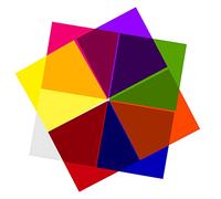 SAVITA 120pcs 19cm Feuilles Transparentes Colorées, Carré Transparency Film Cellophane Coloré pour Emballage Faire du Bricolage Oeuvres d'Art Scrapbooks Albums Décoration