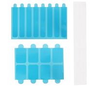 SAVITA 16pcs Bandes Adhésives Écran Confidentialité, Installation Facile Protecteur d'Écran Ordinateur Portable y Compris Un Kit Remplacement Clips Montage Coulissant pour Écrans d'Ordinateur