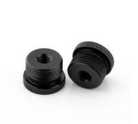 SAVITA 2 Pièces Adaptateur De Pied De Micro Adaptateur De Filetage De Vis 1/4 Femelle à 5/8 Mâle Adaptateur De Vis De Trépied Pour Support De Microphone De Moniteur De Caméra