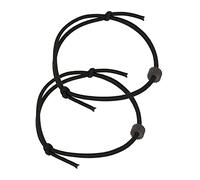 Savita 2 Pièces Bracelets Brise-Vitre de Voiture, Élastique Dragonne Brise-Vitre avec Perle en Carbure de Tungstène Poignet Brise Vitre Voiture Securite pour Côté Véhicule et Lunette Arrière
