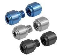 SAVITA 3 Jeux Boutons de Pouce, Vis en Titane Goujons de Pouce de Rechange Vis à Lame de Poche pour Benchmade 535 Bugout (3 Couleurs)