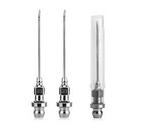 SAVITA 3 Morceaux de Aiguille d'Injecteur de Graisse, Mini Aiguille Pompe à Graisse de Roulement Aiguille de Graisse Portable et Amovible pour Joints à Rotule