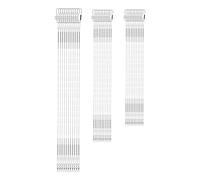 SAVITA 30 Pièces Chef Pêche Acier Robuste Chef Fil Pêche pour Eau Salée et Eau Douce Connexion Ligne de Pêche Leurre ou Crochet 3 Tailles (Argent)