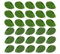 SAVITA 30 Pièces Clips De Montage Mural d'escalade De Plantes Clip De Fixation De Mur Végétal Auto-Adhésif, Support De Vignes en Forme De Feuille Invisible