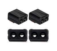 SAVITA 4pcs Sifflets de Cerf, Sifflet à Ultrason Sifflet à Ultrasons Anti Gibier Sifflet Ultra Puissant Sifflet Ultrason Voiture pour Véhicules Motos (Noir)