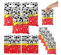 SAVITA 50pcs Sacs Cadeaux, Sachets Cadeaux Motif Pattes de Chien Motif Dessin Animé pour Fête d'Anniversaire Baby Shower pour Fille et Garçon