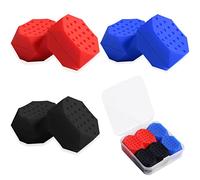 SAVITA 6pcs Exerciseur de la Mâchoire, Silicone | Jawliner Sanitaire et sans Odeurmuscler, pour Hommes et Femmes, pour Utilisateurs Débutants, Intermédiaires et Avancés