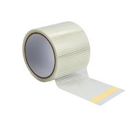 SAVITA Bande Réparation, Ruban Adhésif Renforcé Transparent de 12mx8cm Ruban Adhésif Étanche Résistant à la Déchirure Ruban de Réparation d'Auvent pour Auvents de Camping-Car Tentes Bâches de Bateau