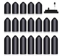 SAVITA Lot de 30 Embouts Collier Choc pour Chien, Embouts en Caoutchouc pour Collier de Dressage de Remplacement pour Collier de Dressage pour Chien