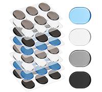 SAVITA Lot de 48 silencieux de tambour, coussinets en gel avec adhésif doux, 4 couleurs