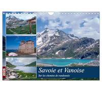 Savoie et Vanoise Sur les sentiers de randonnée (Calendrier mural 2026 DIN A4 horizontal), CALVENDO calendrier mensuel