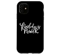 Savoir, C'est Pouvoir Retour à l'école Joyeux Premier Jour d'école Coque pour iPhone 11