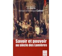 Savoir et pouvoir au siècle des Lumières - Jan Borm - De Paris Eds Max Chaleil - broché - Essai