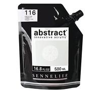 Peinture acrylique en sachet - Blanc de titane - 500ml - Sennelier G