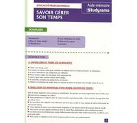 Savoir Gérer Son Temps