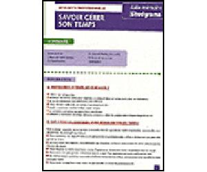 Savoir gérer son temps Aide mémoire - Collectif - Studyrama Eds - broché - Guide
