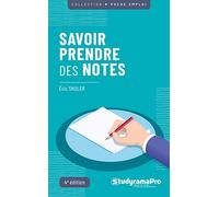 Savoir prendre des notes