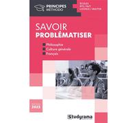 Savoir Problématiser - Collectif - Studyrama Eds - broché - Scolaire / Universitaire