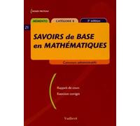 Savoirs de base en mathématiques: Mémento catégorie B